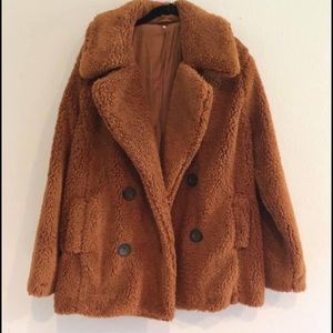 Free people teddy coat